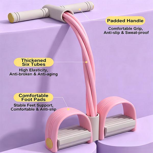 Multifunctional Pedal Resistance Band Exerciser