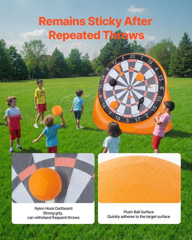 Giant Inflatable Soccer Target 🥅 — Self-Righting Target | Shooting Game | Outdoor Amusement Park Fun | Addictive for Both Kids and Adults! 🎈