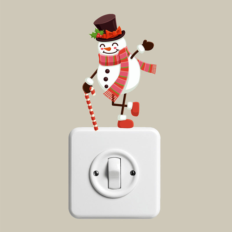 🎅Christmas New Year Removable PVC Stickers