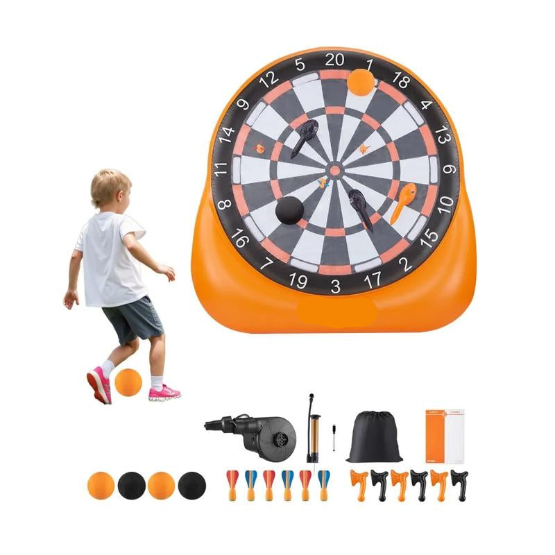 Giant Inflatable Soccer Target 🥅 — Self-Righting Target | Shooting Game | Outdoor Amusement Park Fun | Addictive for Both Kids and Adults! 🎈