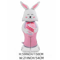 🎁Easter Early Bird Sale🐰Giant 3D Standing Bunny Balloon Self-Supporting Festive Cheer