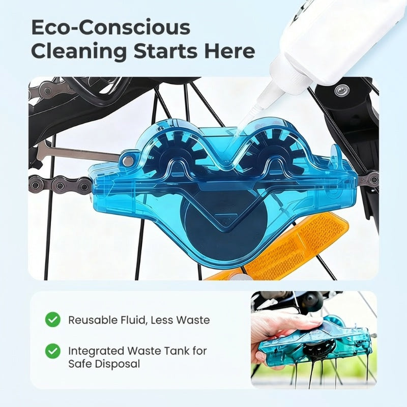 🥳2026 HOT SALE🥳💞50K+ SOLD!✨ 🚴‍♂️ Bike Chain Scrubber – Deep Grease Removal, Cleans Internal Links & Easy-to-Use Ergonomic Design 🧽
