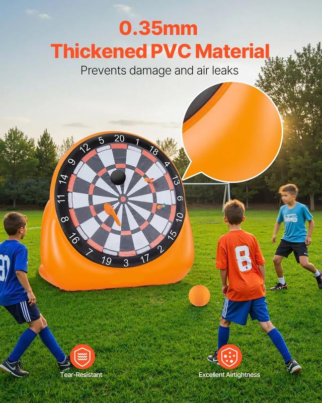 Giant Inflatable Soccer Target 🥅 — Self-Righting Target | Shooting Game | Outdoor Amusement Park Fun | Addictive for Both Kids and Adults! 🎈