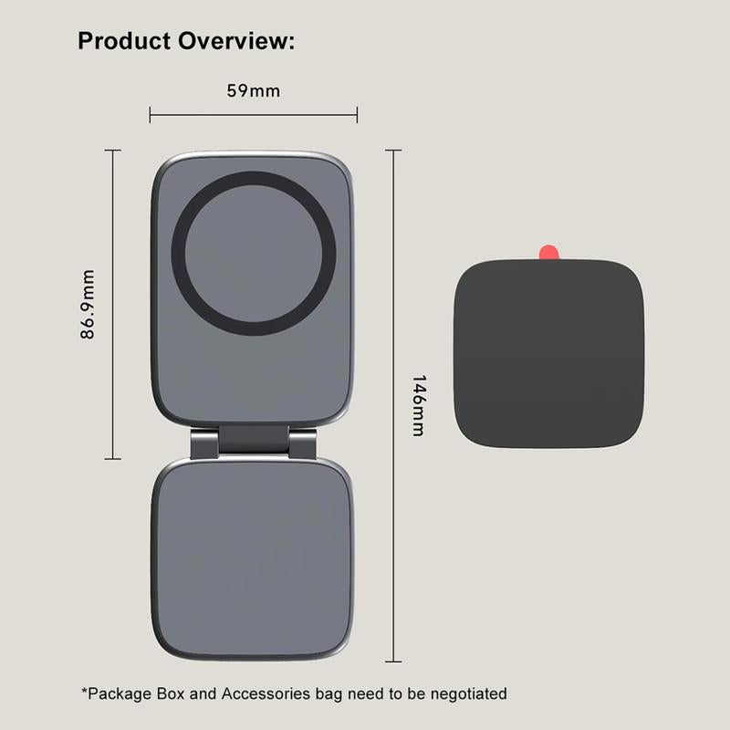 🧲 Ultra-Thin Magnetic Strong-Hold Phone Holder