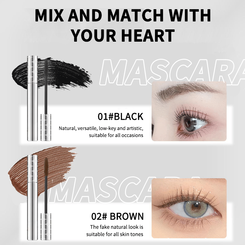 ✨Buy 1 Get 1 Free✨Tubing Mascara Black & Brown Duo For Lash Makeup