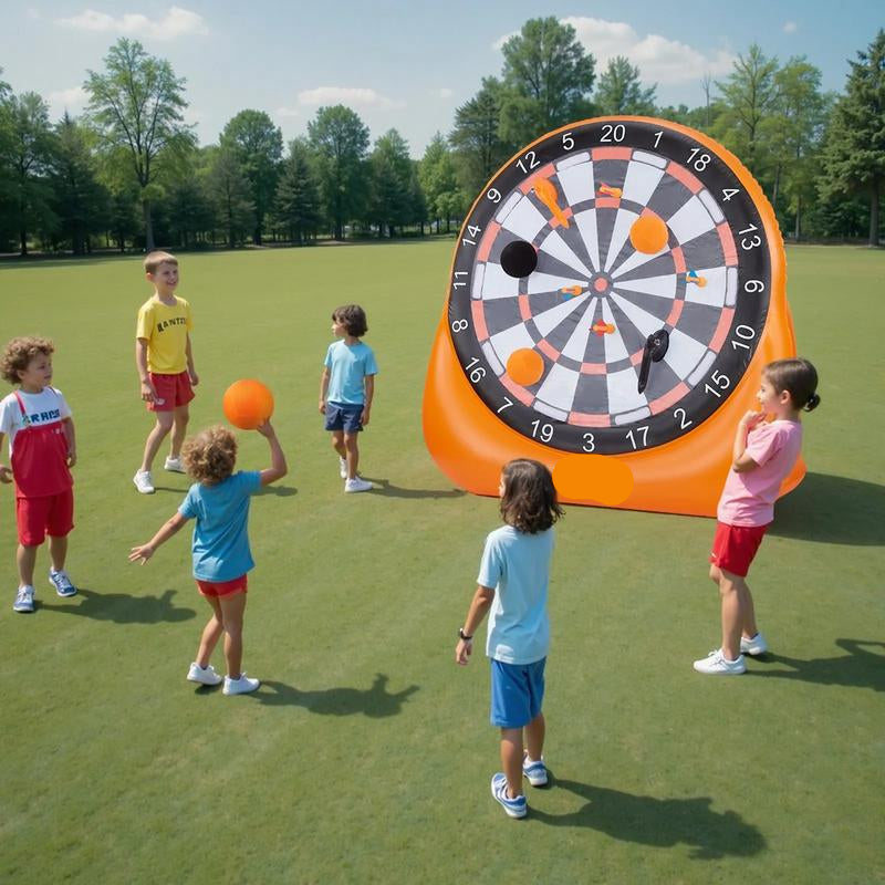 Giant Inflatable Soccer Target 🥅 — Self-Righting Target | Shooting Game | Outdoor Amusement Park Fun | Addictive for Both Kids and Adults! 🎈