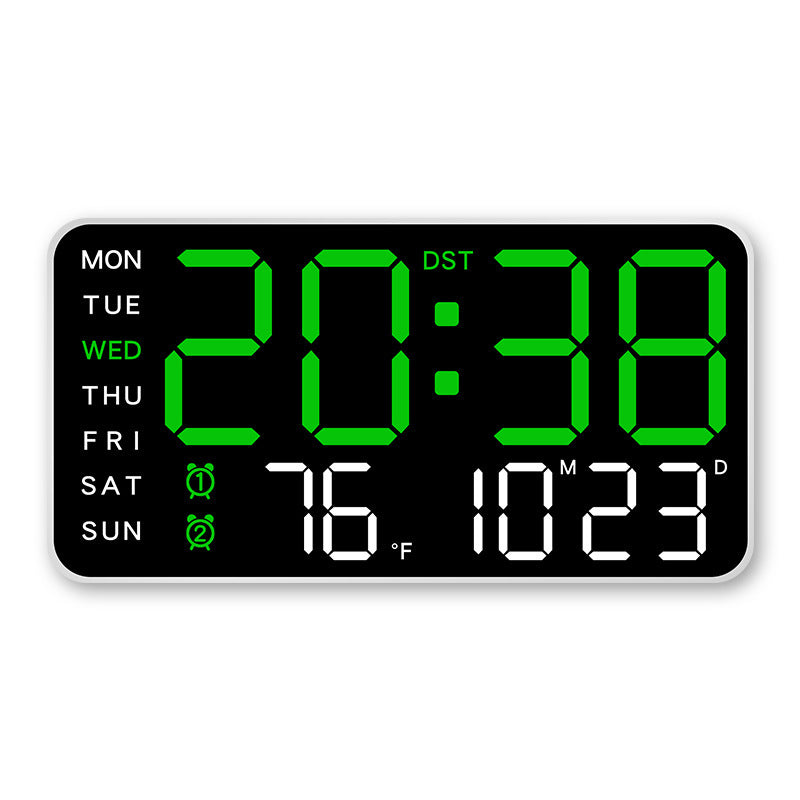 📢📢49% OFF !! ⏰Multifunctional decorative LED digital wall clock