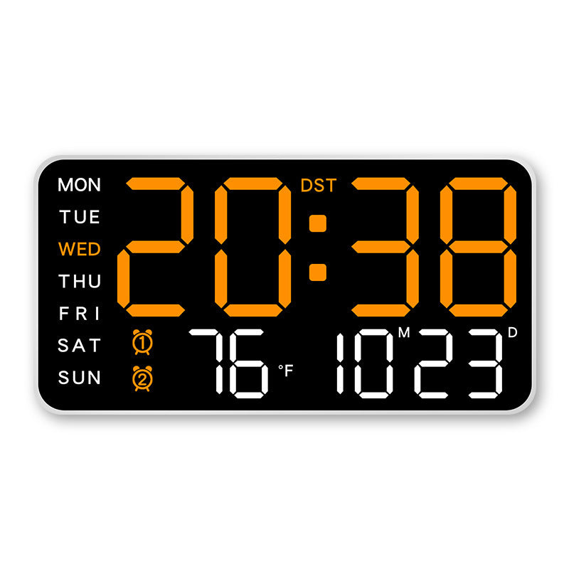 📢📢49% OFF !! ⏰Multifunctional decorative LED digital wall clock