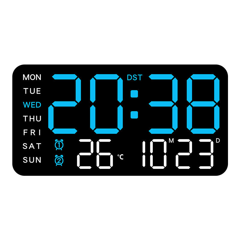 📢📢49% OFF !! ⏰Multifunctional decorative LED digital wall clock