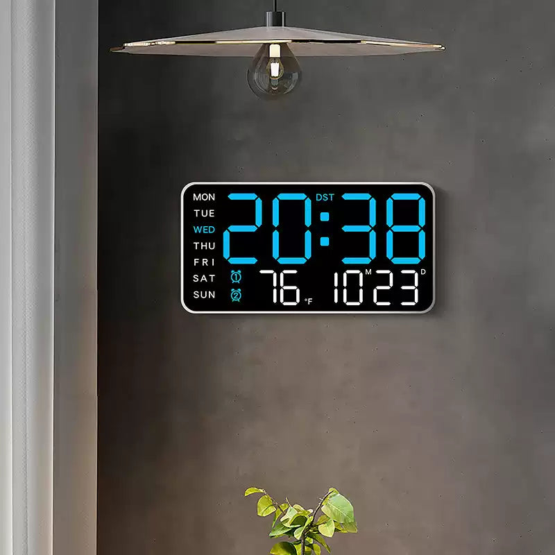 📢📢49% OFF !! ⏰Multifunctional decorative LED digital wall clock
