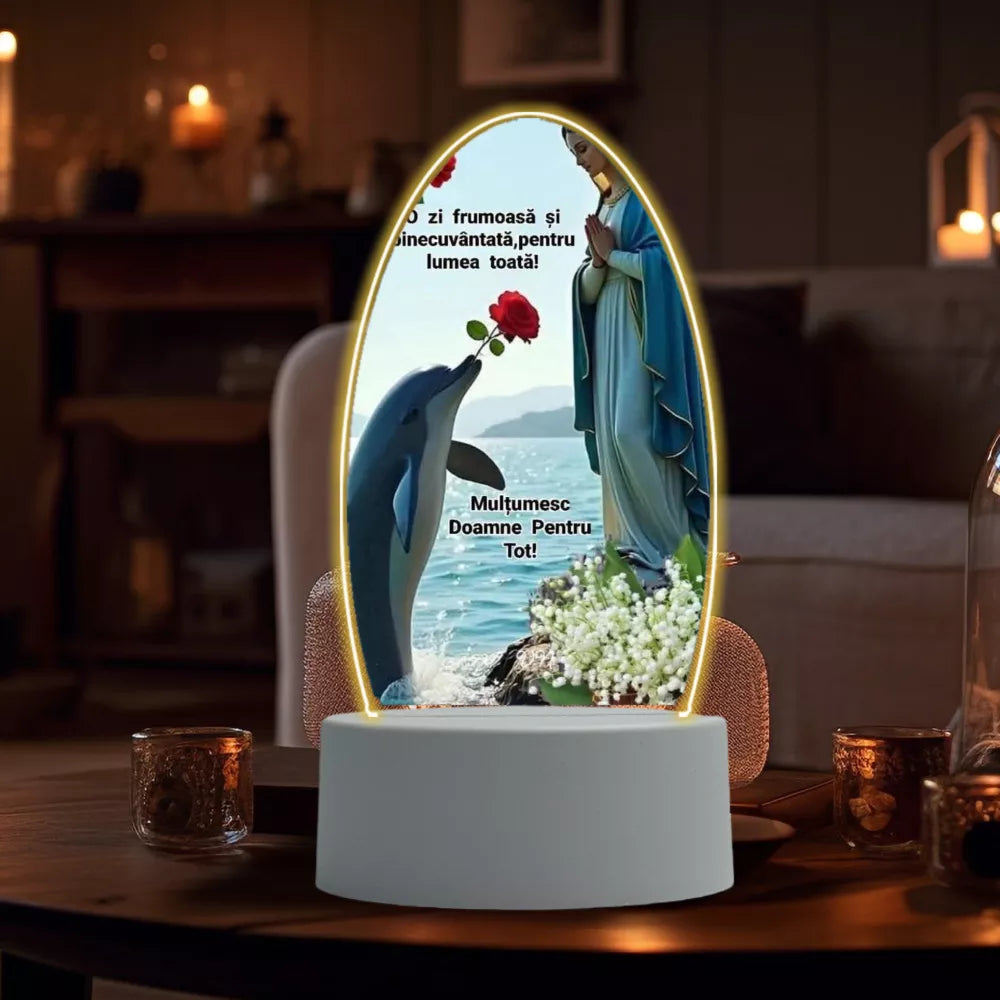 Jesus 3D Night Lamp & Religious Gifts