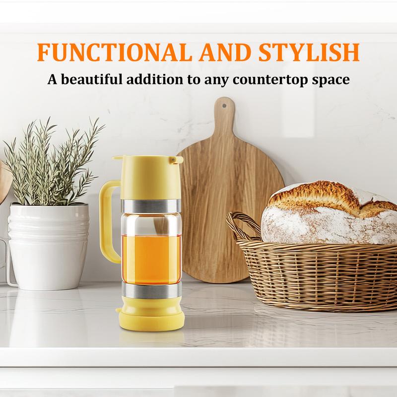 Glass Honey Dispenser No Drip No Mess Leak