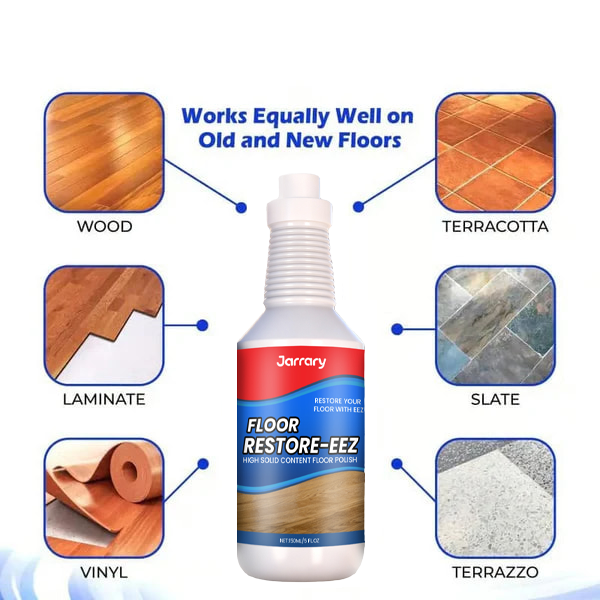 🔥Last Day-Buy 2 Get 1 Free!🎁50K+ SOLD! Almost Gone ✨🧴 Clean-llx Floor Restorer – Shine & Protect Instantly 🏠