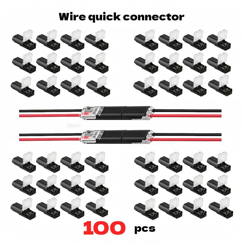 🏆Double-wire Plug-in Connector With Locking Buckle