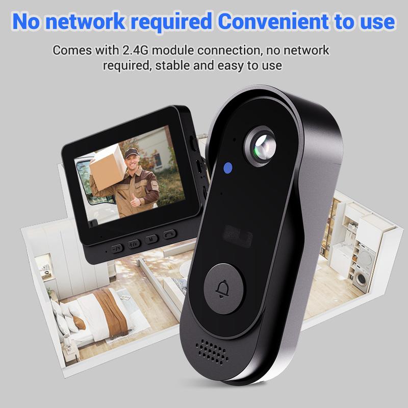 X8 Rechargeable Wireless Smart Video Doorbell
