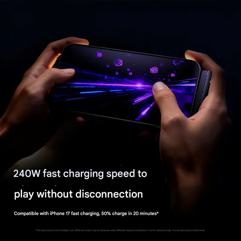 🏆⚡2-in-1 Fast Charging Cable with Adjustable Phone Stand