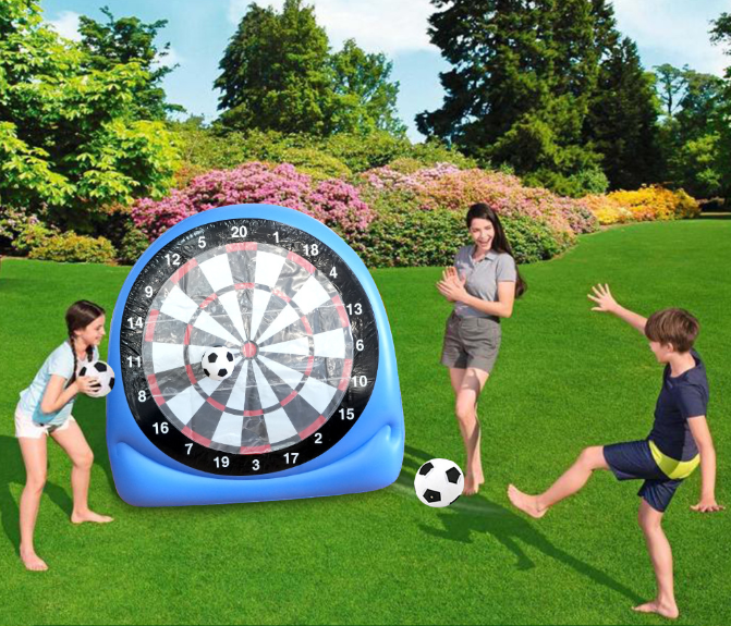 Giant Inflatable Soccer Target 🥅 — Self-Righting Target | Shooting Game | Outdoor Amusement Park Fun | Addictive for Both Kids and Adults! 🎈