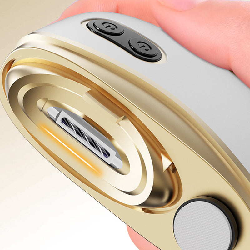 🔥Hot Sale Offers👍2-in-1 Electric Nail Clippers and Polisher for Adults and Children