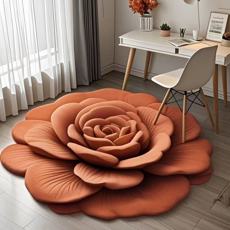 🔥2026 LAST DAY SALE 50% OFF🔥🏠 2026 New Product🌸Floral Plush & Diatomaceous Earth Floor Mat