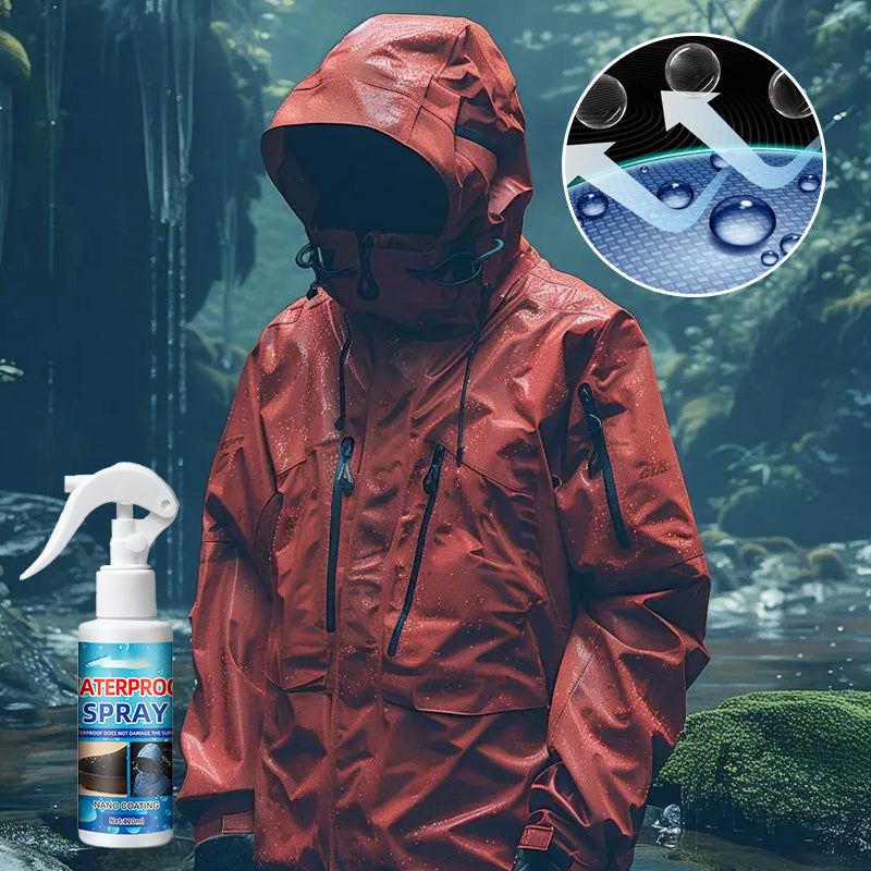 🧴 BUY 1 GET 1 FREE! 🧥 Waterproof Spray – All-Surface Protection, Fast-Drying & Long-Lasting Water-Repellency ✨