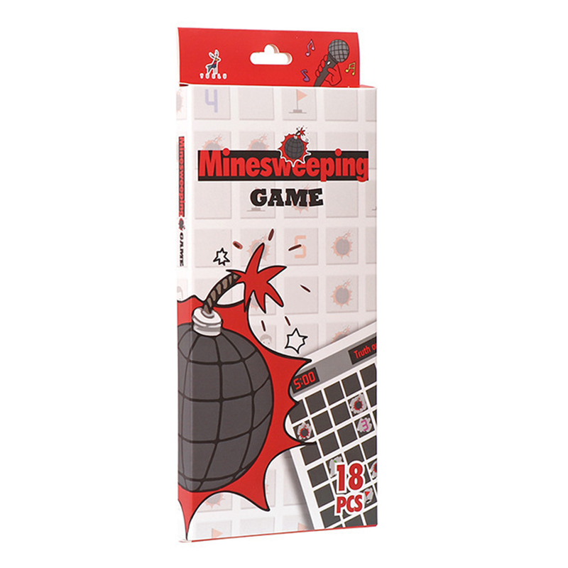 Interactive Minesweeper Scratch-Off Game Set