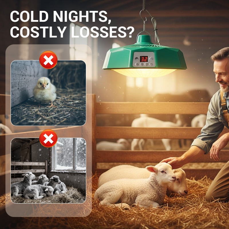 Poultry Farming Heating Lamp with Remote Control