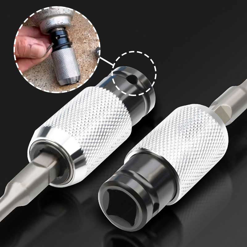 🔧40% OFF NOW! ⚙️ Electric Wrench Drill Bit Adapter – Quick Change, Universal Fit & Durable for Professional and DIY Use 🔨📦