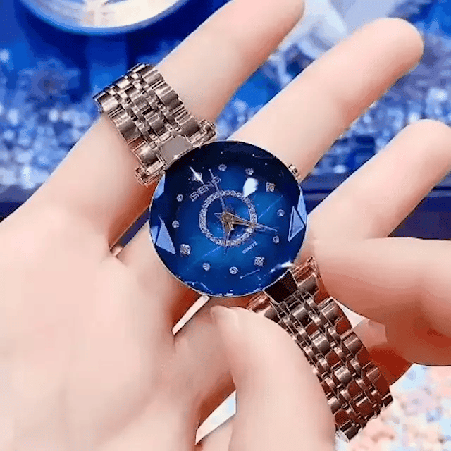 ⌚ TIME-LIMITED SPECIAL: 50% OFF! 💎 Elegant Shining Watch – Crystal Dial, Stainless Steel Band & Water-Resistant for Daily Wear ✨📦