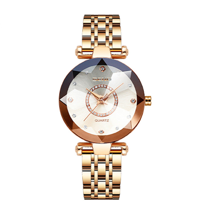 ⌚ TIME-LIMITED SPECIAL: 50% OFF! 💎 Elegant Shining Watch – Crystal Dial, Stainless Steel Band & Water-Resistant for Daily Wear ✨📦
