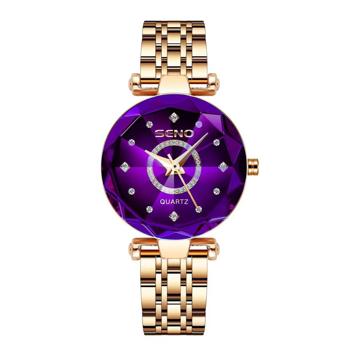 ⌚ TIME-LIMITED SPECIAL: 50% OFF! 💎 Elegant Shining Watch – Crystal Dial, Stainless Steel Band & Water-Resistant for Daily Wear ✨📦