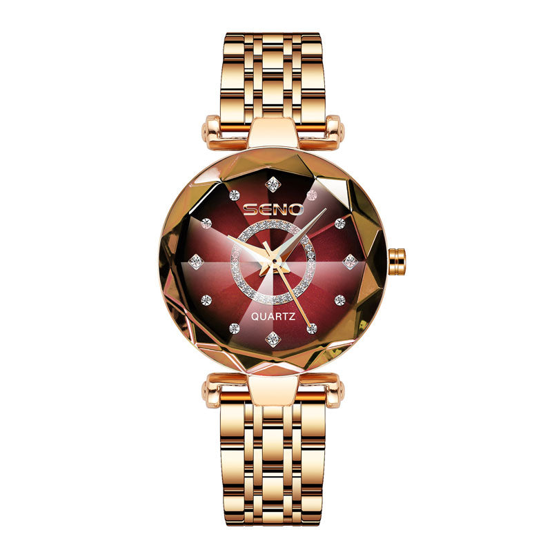 ⌚ TIME-LIMITED SPECIAL: 50% OFF! 💎 Elegant Shining Watch – Crystal Dial, Stainless Steel Band & Water-Resistant for Daily Wear ✨📦