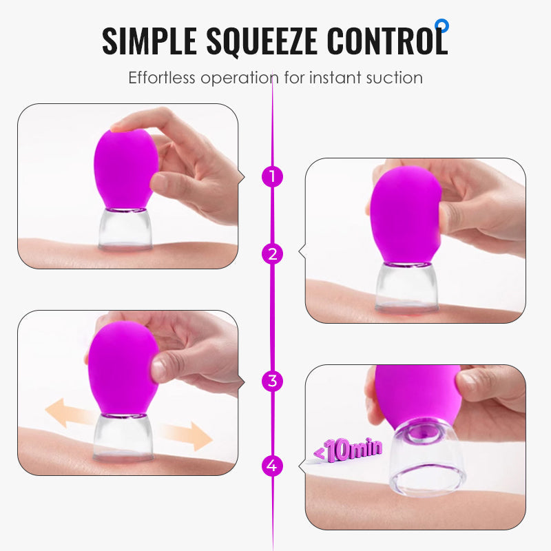 🔥Christmas Sale 50% OFF🎁Glass and Silicone Vacuum Suction Massage Cups