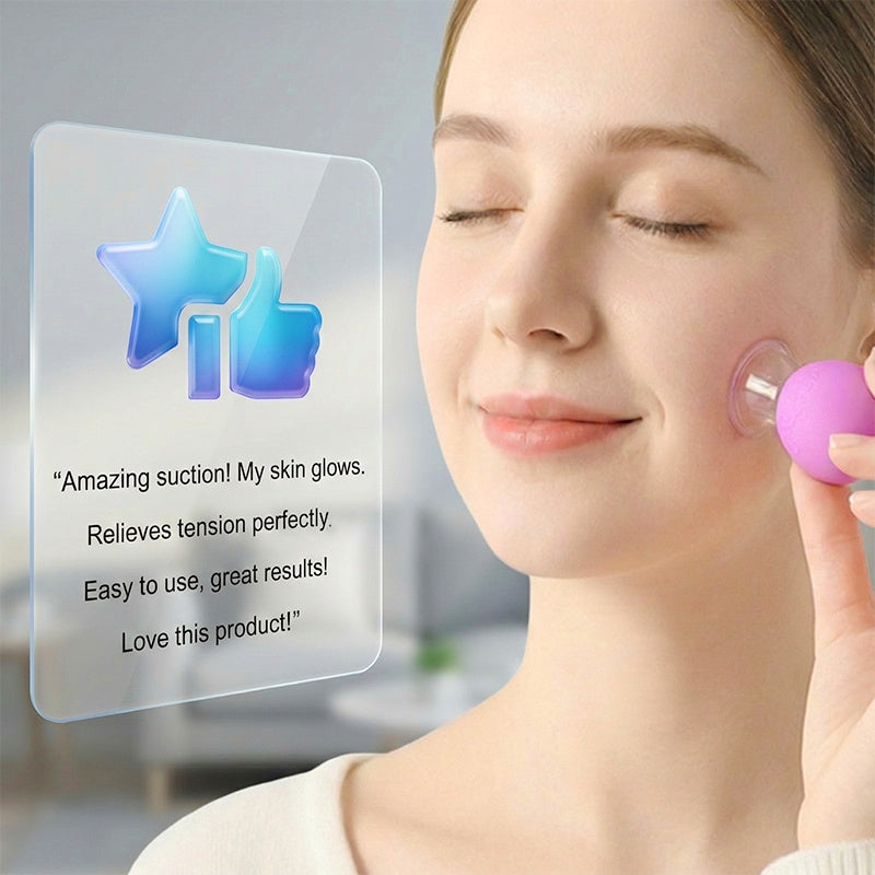 🔥Christmas Sale 50% OFF🎁Glass and Silicone Vacuum Suction Massage Cups