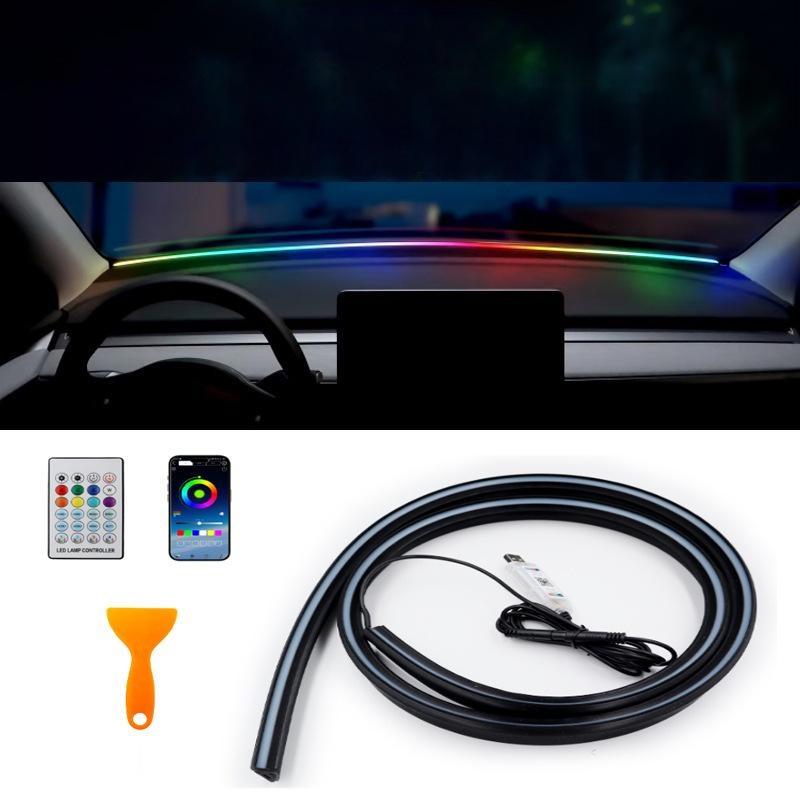 RGB LED Strip Light Kit for Car Dashboards