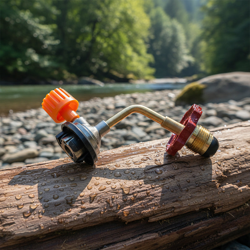 📢 BUY 2 GET 1 FREE! 🔥 Outdoor Gas Canister Refill Adapter – Leak-Proof Safe Transfer, Universal Fit & Durable Tool 🛠️⛺