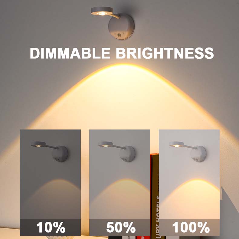 Rechargeable LED Motion Spotlight with Remote Control
