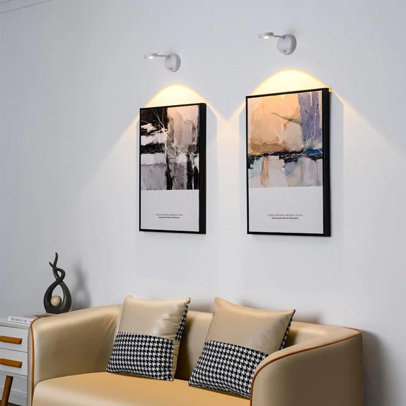 Rechargeable LED Motion Spotlight with Remote Control