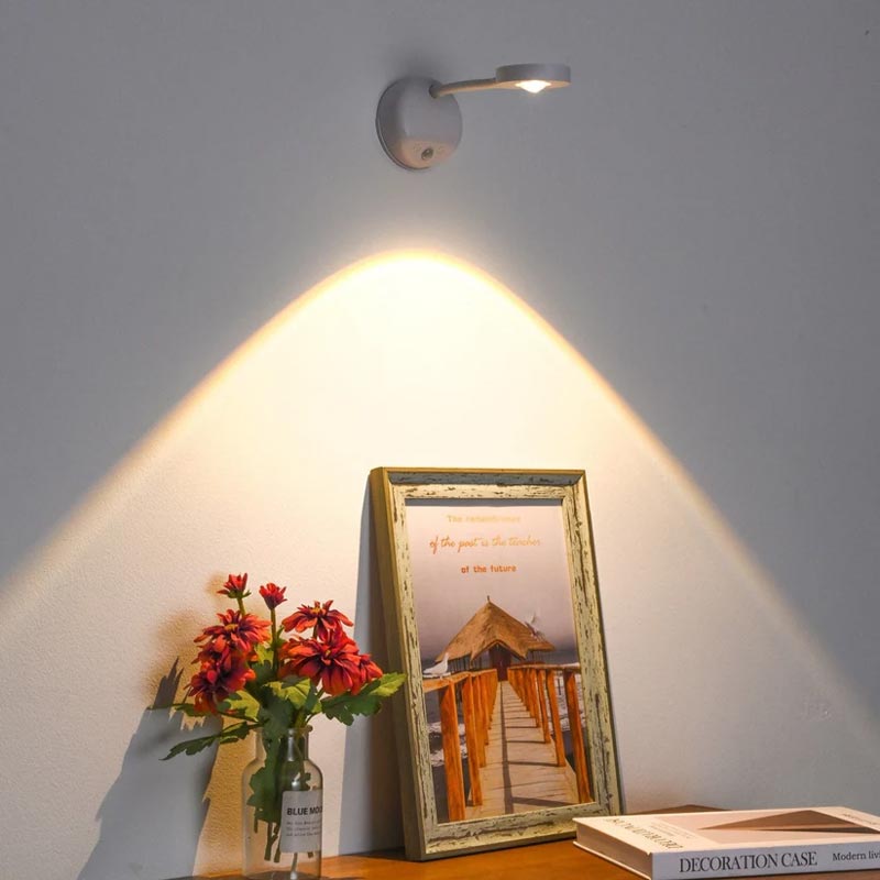 Rechargeable LED Motion Spotlight with Remote Control