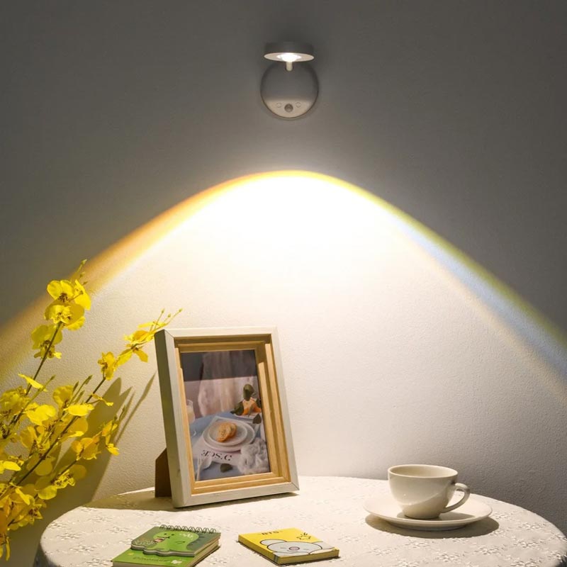 Rechargeable LED Motion Spotlight with Remote Control