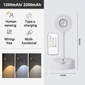 Rechargeable LED Motion Spotlight with Remote Control