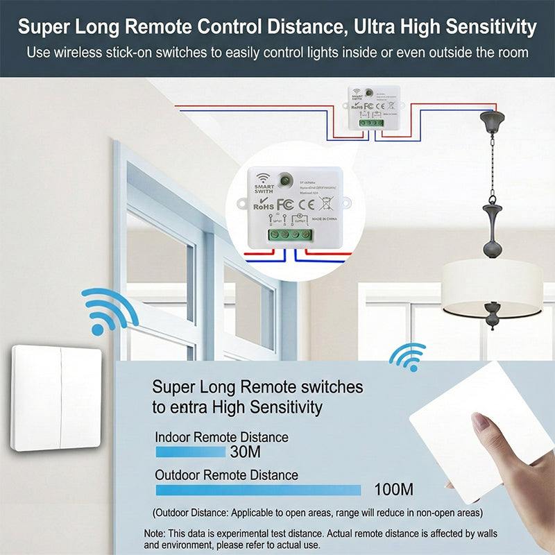 Self-Powered Wireless Light Switch