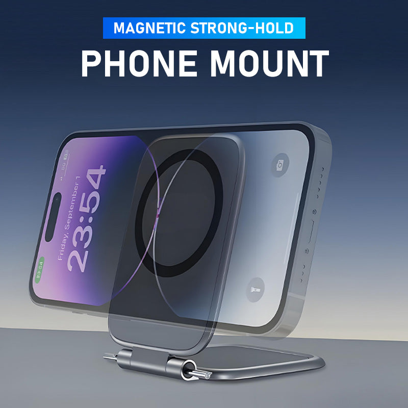 🧲 Ultra-Thin Magnetic Strong-Hold Phone Holder