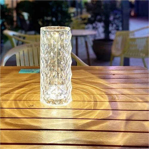 🎁The perfect gift🎁Touching Control Rose Crystal Lamp