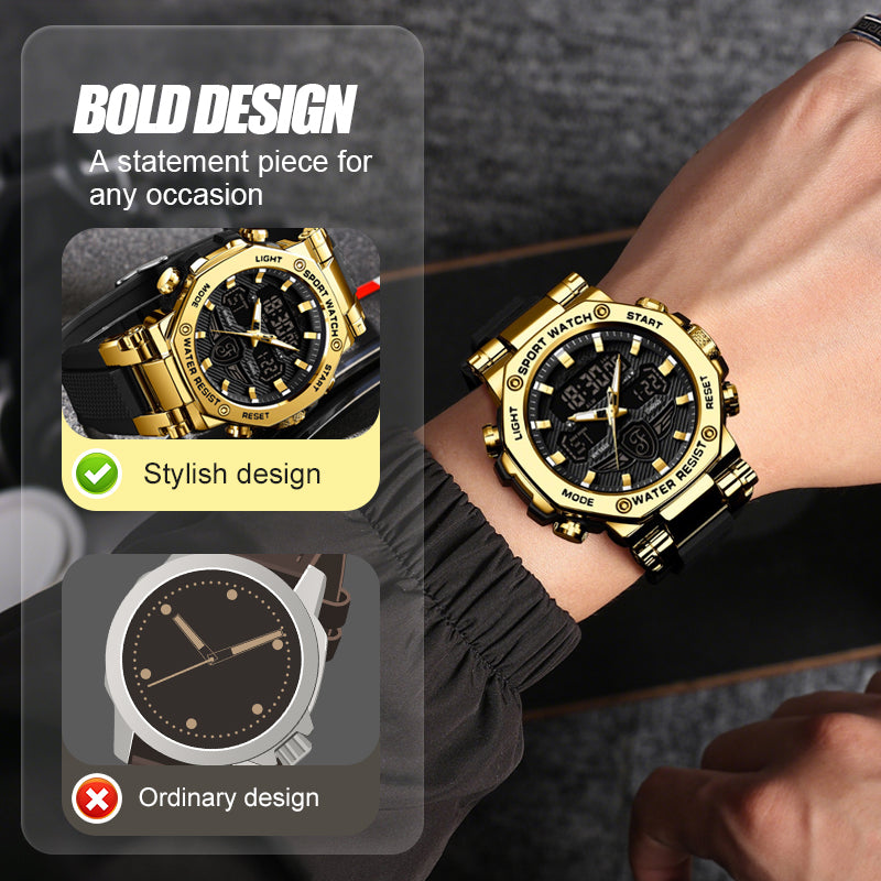 🔥 Hot Sale 50% OFF 🔥Men's Multifunction Waterproof Luminous Watch⌚
