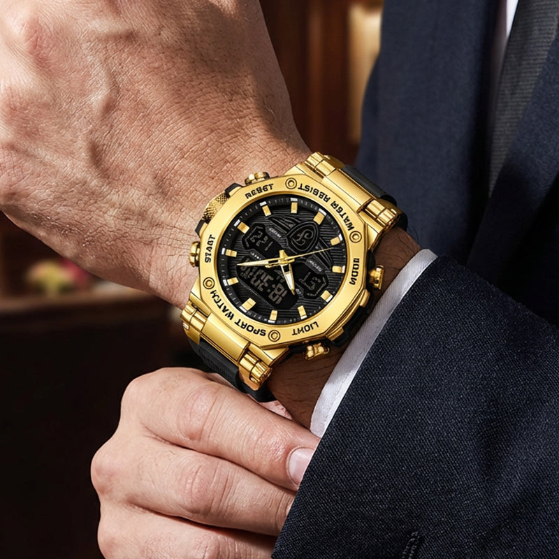 🔥 Hot Sale 50% OFF 🔥Men's Multifunction Waterproof Luminous Watch⌚