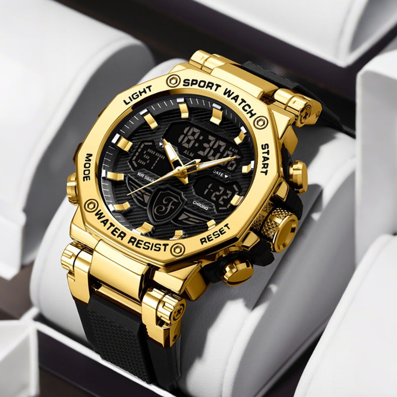 🔥 Hot Sale 50% OFF 🔥Men's Multifunction Waterproof Luminous Watch⌚
