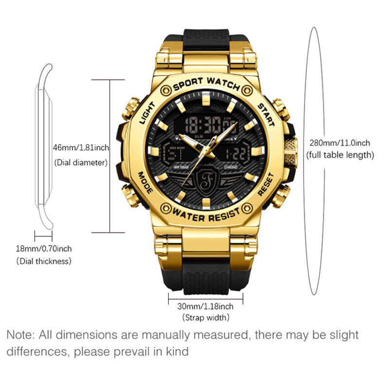 🔥 Hot Sale 50% OFF 🔥Men's Multifunction Waterproof Luminous Watch⌚