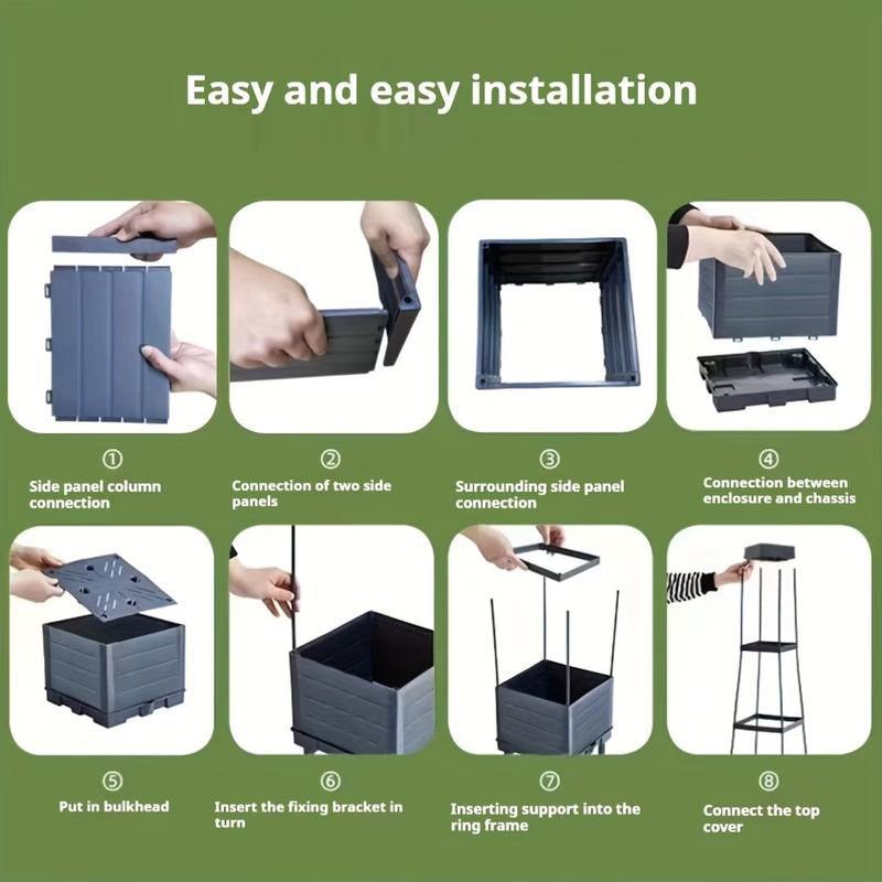 🍅Self-Watering Tomato Planting Box Set Climbing Plants Holder