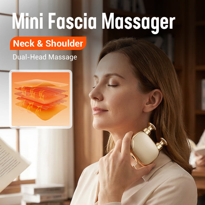 📢📢60%  OFF !! ⏰Dual-Head Mini Fascia Massager