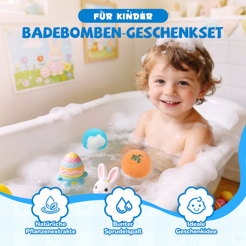 🎉🧼LAST DAY 50% OFF🛁 Natural Bath Bombs for Kids with Mega Bubbles & Surprise Inside 🥚✨